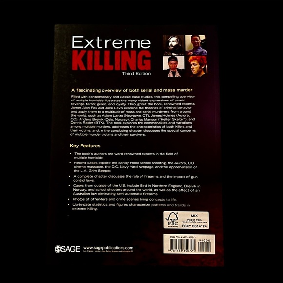 Extreme Killing Third Edition Book - Picture 2 of 2
